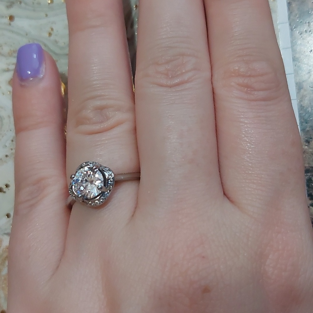 Sterling Silver Charmed Aroma Ring
